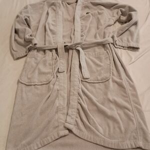 Lacoste Gray Men's Bathrobe
